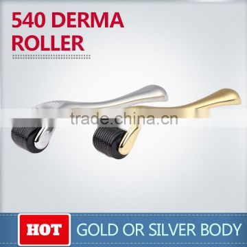 Titanium 540 needles DRS dermaroller derma roller skin face beauty roller