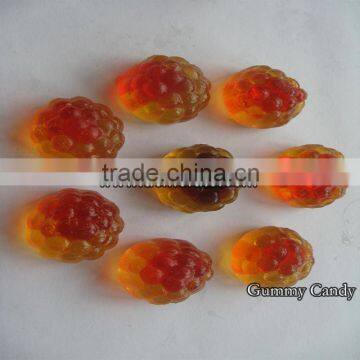 HACCP/ISO Hot Sell Red Ball Candy Fruit Flavor Gummy Candy photo-3