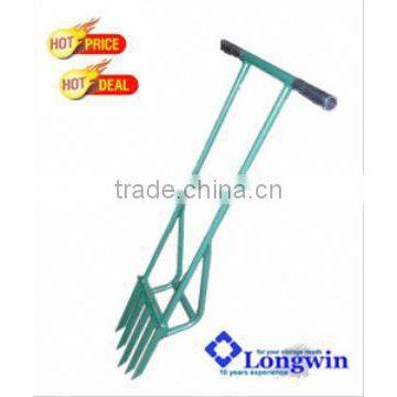 handy lawn aerator hollow tine