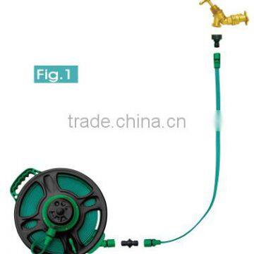 50 Ft. Flat Garden Hose Reel