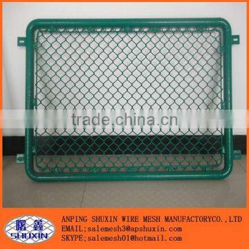 hot dipped&electric galvanized chain link fence, chain link wire mesh manufacture&supplier