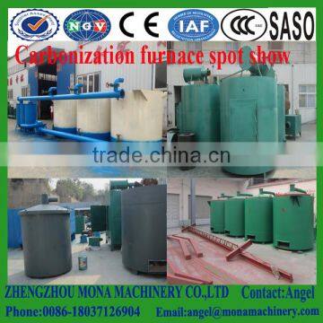 Bamboo/wood logs/coconut shell charcoal making furnace/carbon oven