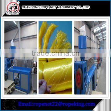 PP monofilament yarn equipment pp film machine for danline email:ropenet22@ropeking.com