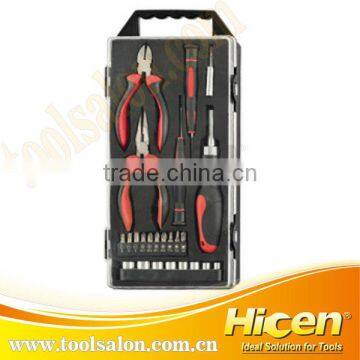 24pcs Tool Set Pliers Screwdrivers Bits photo-2