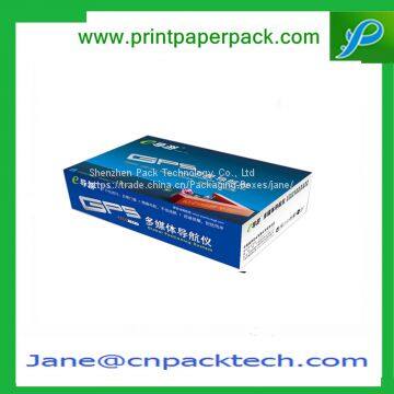 Custom Printed Foldable Daily Product Paper Packaging Box Electronic Packing Box