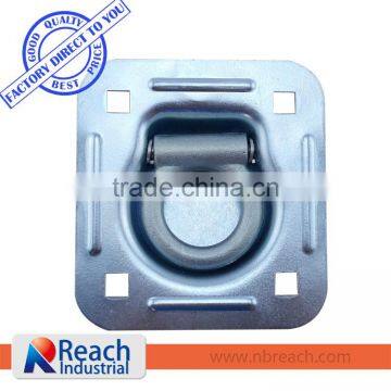 6000 Lbs Zinc Plated Flush Mount Truck Trailer Tie Down