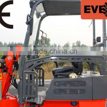 Everun ER06 hydrostatic driving 600KG loading capacity mini Loader/Hoflader