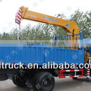 8t dongfeng crane truck for sale, truck-mounted crane,truck with crane