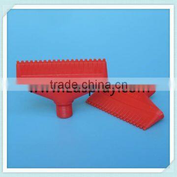 1/4" Male Thread Red Color ABS Wind Jet Air Spray Nozzle With 20pcs Holes photo-2