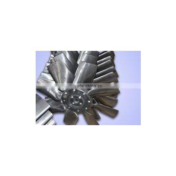 Aluminum metro fan impeller