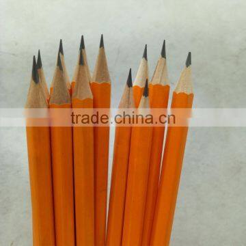 black lead wholesale wooden pencil with eraser