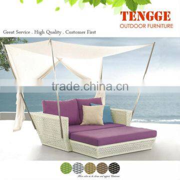 Wicker adult day beds patio furniture