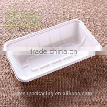 T3-disposable plant fiber tray 210x125x35mm