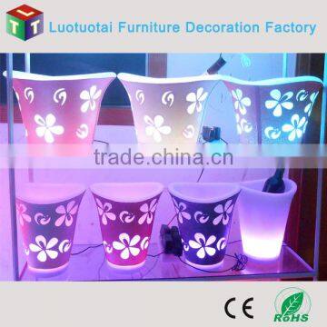 Rechargeable Battery Opertaed Luminouse Led Light up Ice Bucket photo-6