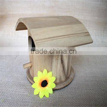 Dome Artificial Wood Sea Bird Nest Birds Nest Swing for Sale photo-5