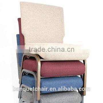 Wholesale Stackable Armrest Church Chair photo-3