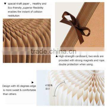 Creative Paper Furniture,Portable Small Stool,Pure Manual Round Stool Folding Stool (cream-colored) photo-6