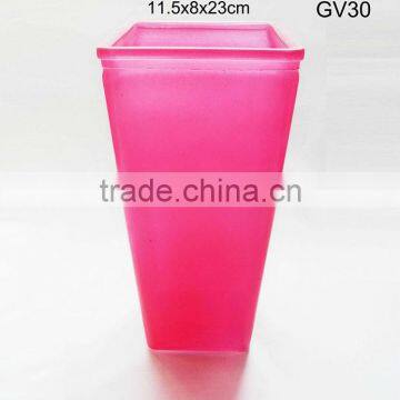 colored and crystal glass vases wholesale GV30