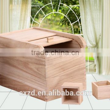 Environmental friendly wooden rice box for sale