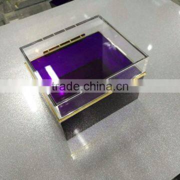 2017 Factory Custom Acrylic Handmade Earring Holder/pierced Earring Jewelry Storage Box photo-4
