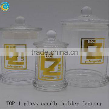 Transparent Glass Honey Jars photo-3