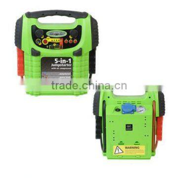 163556 5 in 1 300PSI Air Compressor 150W Power Inventer 8 LED Work Light Jump Starter photo-3
