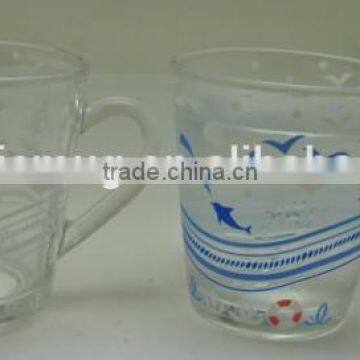 With Handle Color Changing Glass Cup photo-1