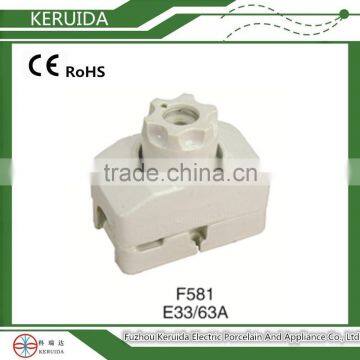 Ceramic screw type fuse/porcelain fuse/electrical fuse/fuse holder box