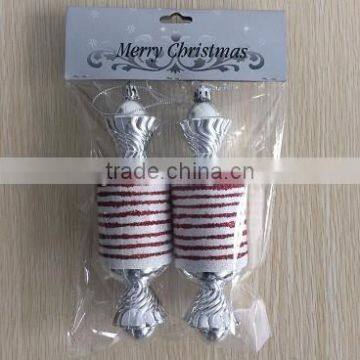 2015 New Design 2 pcs of Christmas decorations CANDY SHAPE