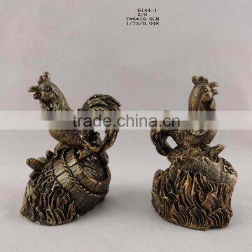 Russia Resin New Year Chicken Statue photo-5