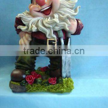 Newest Resin Garden Gnome Garden Dwarfs Statues Resin Crafts