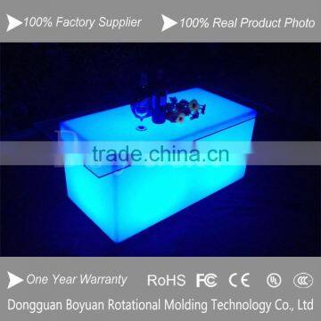 Customize Make PE Plastic Led Home Bar Furniture photo-2