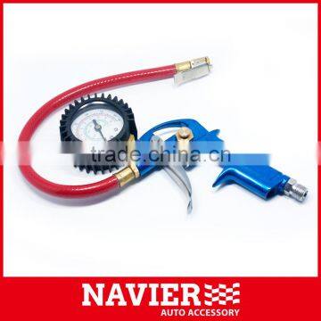 Professional Tire inflating gun tire with pressure presicion gauge