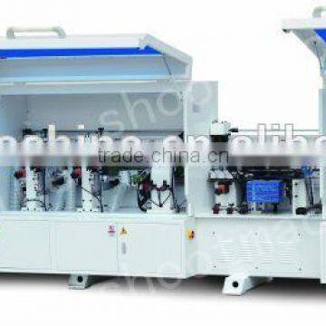 Applies the full-automatic edge banding machine(premilling & corner rounding function) SH450DJ with Motor power 15.6kw