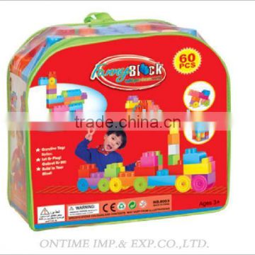 Plastic blocks-60pcs / plastic toys/ baby toys