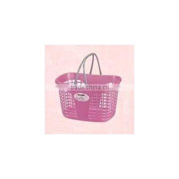 F520 Light Weight Plastic Basket Ideal for Grocery Shopping Use