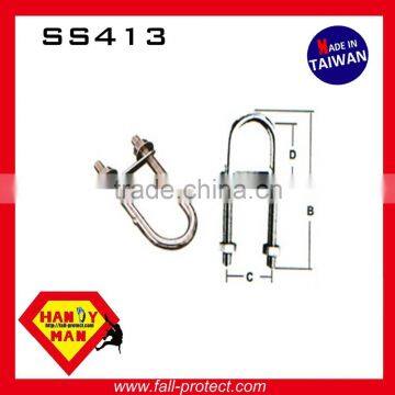 413SS Ladder Vertical Life Line System Safety High Quality High Strength Stainless AISI Round Bend U Bolts photo-1