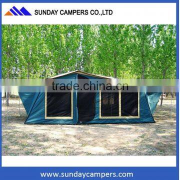 2017 Top Selling Hard Floor Camper Trailer Tent Top Camping With Family photo-2