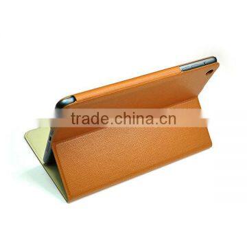 High quality Luxury sheep skin leather case for ipad mini