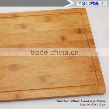 Manufacturers Selling Beautiful Large 100% Fruit Juice Groove Organic Bamboo Chopping Block Wholesale photo-5