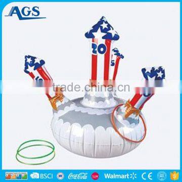New Design Factory Price Kid Game Play Rings Inflatable Toy