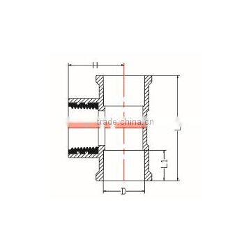 HIGH QUANLITY FEMALE TEE COPPER THREAD OF PVC DIN STANDARD FITTINGS FOR WATER SUPPLY photo-2