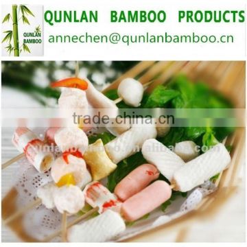 Factory sales natural round special bamboo skewers