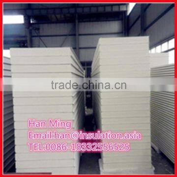 Prefab Home Materials Sound Absorption Insulation Rock wool Sandwich Panel Price