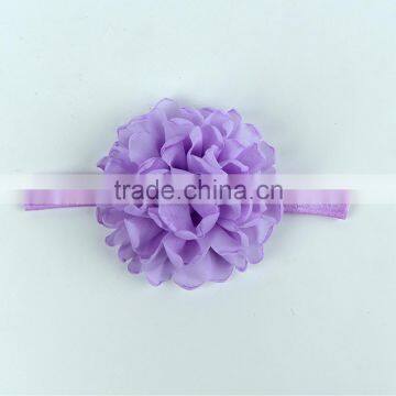 Wholesale White Chiffon Children Elastic Hariband Baby Headband photo-6