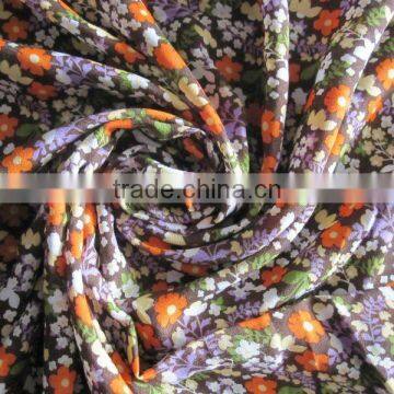 Rayon Challis Print Fabric(viscose Fabric) for Women Dress Rayon Print Fabric photo-1