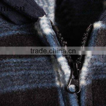 Stock Lot Jacket Promotion Men Fleece Plaids Jacket photo-4