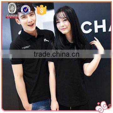 2016 bulk top quanlity cute couple shirt design polo t shirt