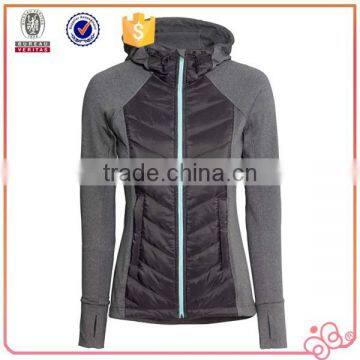 2016 fashion design jogging cheap winter woman jacket for outside