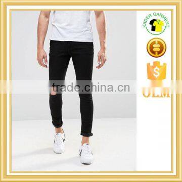 2016 latest design denim jeans popular denim trouser men skinny jeans